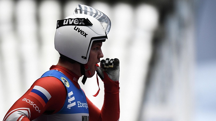 Российский саночник Репилов идет 15-м после третьей попытки на Олимпиаде